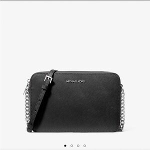 Michael Kors Jet Set Large Saffiano Leather Crossbody
